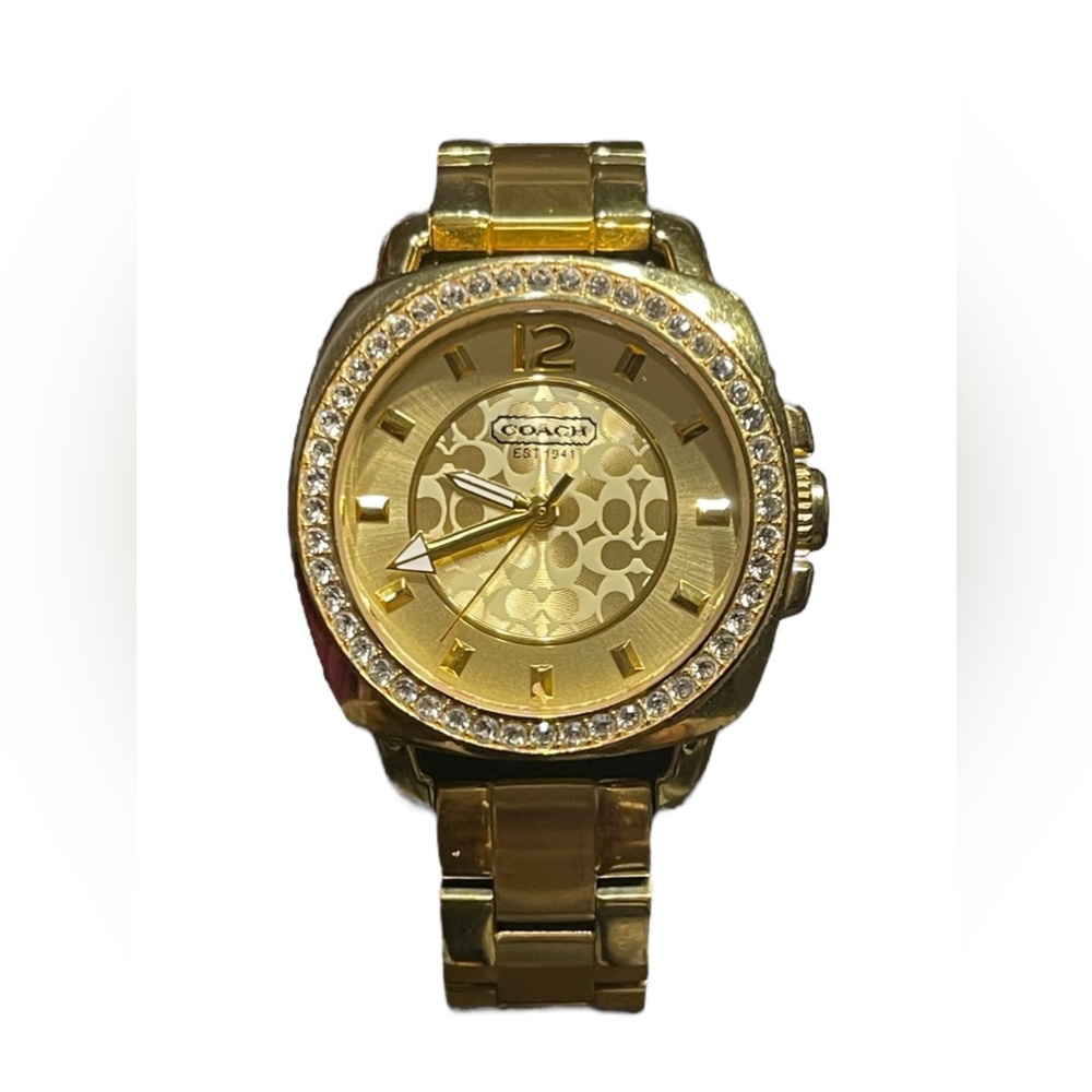 Coach Gold Boyfriend Watch